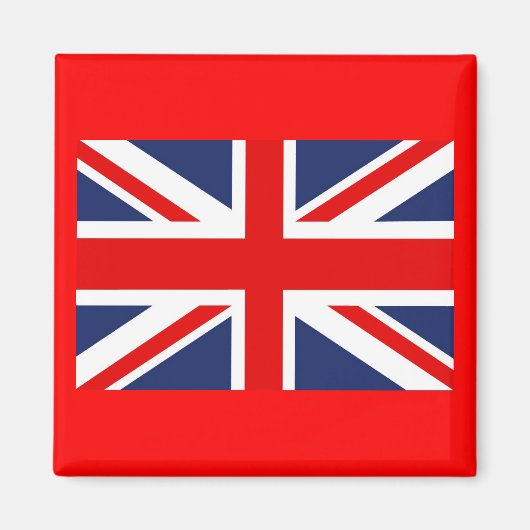 Aimant Drapeau Union Jack - Royaume-Uni (Devant)