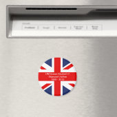 Aimant Drapeau Union Jack - Royaume-Uni (In Situ (Lave-vaisselle))