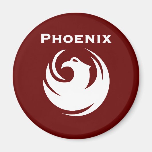 Aimant Drapeau urbain de Phoenix (Devant)