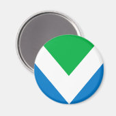 Aimant Drapeau végétal (Recto/Verso)