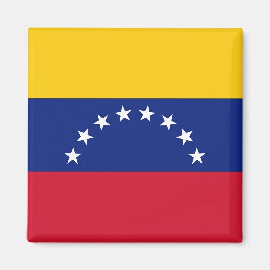 Aimant Drapeau Venezuela (Devant)