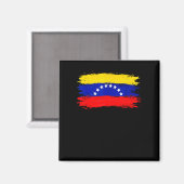 Aimant Drapeau Venezuela 2026 Libre Paix (Recto/Verso)