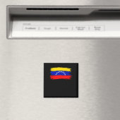 Aimant Drapeau Venezuela 2026 Libre Paix (In Situ (Lave-vaisselle))