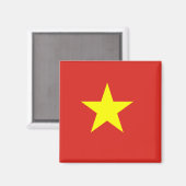 Aimant Drapeau vietnamien (Recto/Verso)