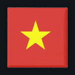 Aimant Drapeau vietnamien<br><div class="desc">Produits World Flag personnalisables - N'hésitez pas à ajouter votre propre texte.</div>