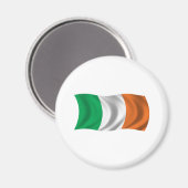 Aimant Drapeau Wavy Irlande (Recto/Verso)