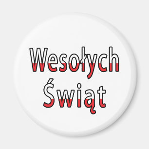Aimant Drapeau Wesolych Swiat