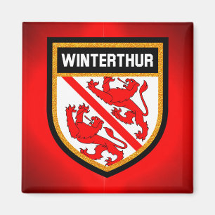 Aimant Drapeau Winterthur