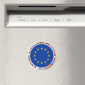 Aimant Drapeaux de l'Union européenne (In Situ (Lave-vaisselle))