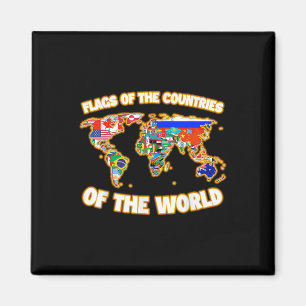 Aimant Drapeaux Des Pays Du Monde Carte Internationale