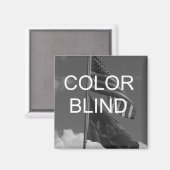 Aimant Drapeaux en nuances de gris (Recto/Verso)