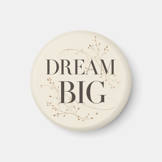 Aimant Dream Big (Devant)