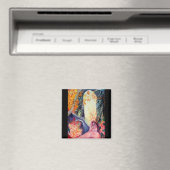 Aimant DREAM D'OR / Méditation Yoga Jardin Zen (In Situ (Lave-vaisselle))