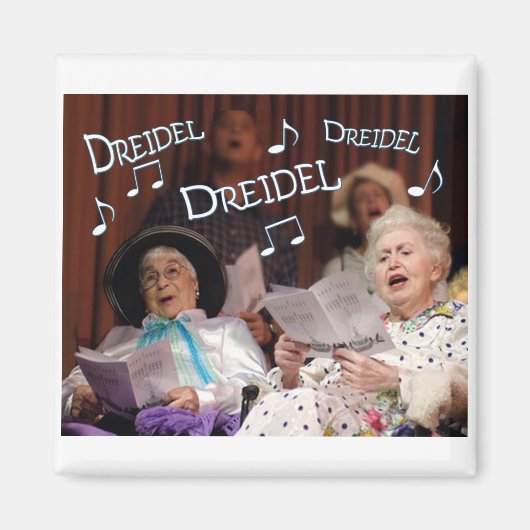 Aimant Dreidel Dreidel Dreidel (Devant)