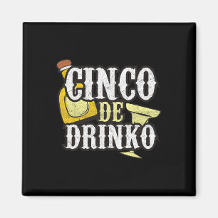 Aimant Drinko de la fête drôle de Cinco De Mayo 