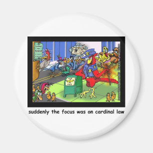 Aimant Droit cardinal Loi amusante Dons de dessin et Coll