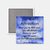 Aimant DROIT D'ATTRACTION Collection I (Recto/Verso)