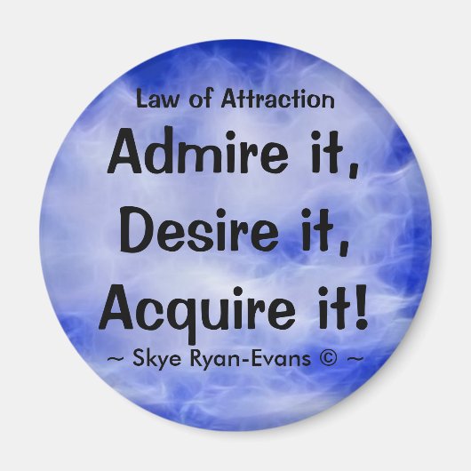 Aimant DROIT D'ATTRACTION Collection I (Devant)