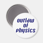 Aimant Droit de la physique (Recto/Verso)