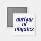 Aimant Droit de la physique (Recto/Verso)