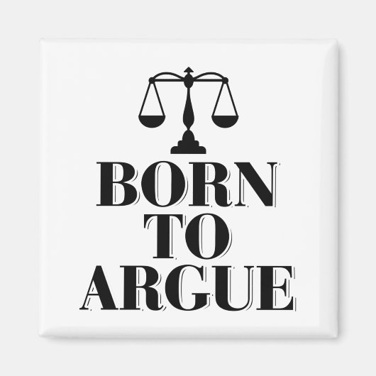 Aimant Droit des avocats| Idées cadeaux pour les juges d' (Devant)