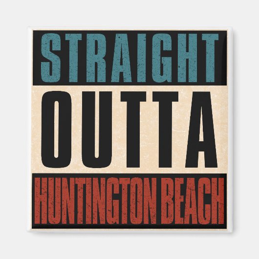 Aimant Droit devant Huntington Beach Californie CA (Devant)