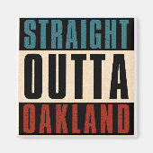 Aimant Droit devant Oakland Californie CA (Devant)