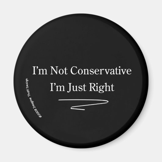 Aimant droite conservatrice (Devant)