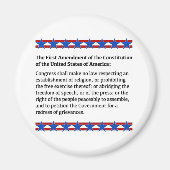 Aimant Droits de premier amendement (Devant)