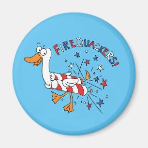 Aimant Drôle 4 juillet canard mignon enfants