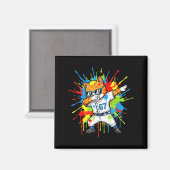 Aimant Drôle 67 Baseball Dabbing Chat 6 7 Crème Glacée Qu (Recto/Verso)