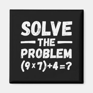 Aimant Drôle 67 Mème Pemdas Humour Prof de Maths Élémenta