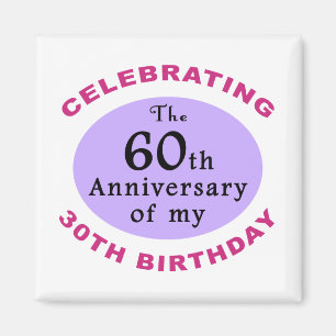 Aimant Drôle 90e anniversaire Gag Dons