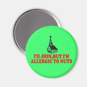 Aimant Drôle athée (Recto/Verso)