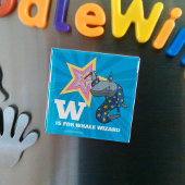 Aimant Drôle Baleine Wizard Alphabet Parodie