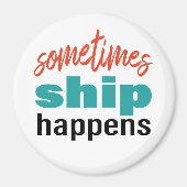 Aimant Drôle bateau Cabine de porte Marker Cruise (Devant)