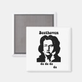 Aimant Drôle Beethoven (Recto/Verso)