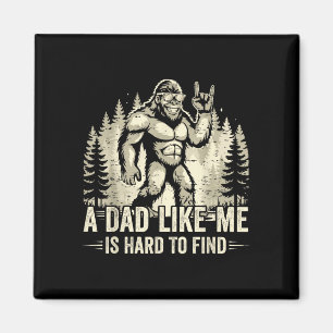 Aimant Drôle bigfoot rock un papa comme c'est dur à trouv
