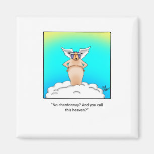 Aimant Drôle cadeau de vin!