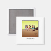 Aimant Drôle cadeau de vin! (Recto/Verso)