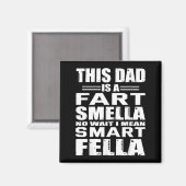 Aimant Drôle cadeau pour papa Fart Odeurs papa Signifie S (Recto/Verso)