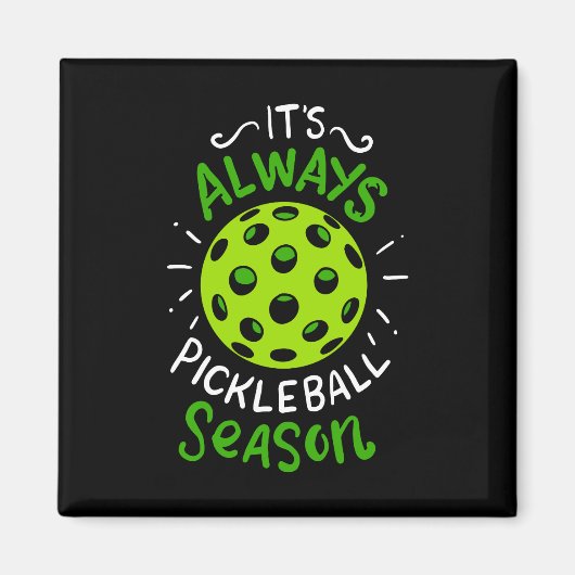 Aimant Drôle cadeaux de Pickleball (Devant)