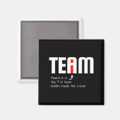 Aimant Drôle Camarade Sarcastique J'Ai Trouvé L'I Dans L' (Recto/Verso)