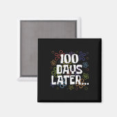 Aimant Drôle Cent Jours Après 100E Jour De L'École S (Recto/Verso)