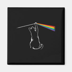 Aimant Drôle Chat Rock Musique Cadeau Femmes Enfants Homm