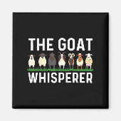 Aimant Drôle Chèvre Design Hommes Femme Ferme Animale Pyg (Devant)