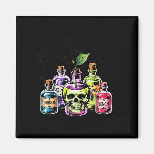 Aimant Drôle Choisissez votre poison Apple Halloween Prin