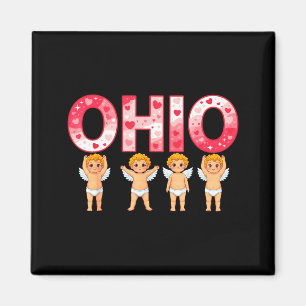 Aimant Drôle Cud Ohio Midwestern Party O-h-i-o En Valenti