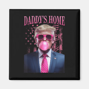 Aimant Drôle Daddys Accueil Maison Blanche Trump Pink 202