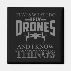 Aimant Drôle d'art de drone pour hommes femmes garçons co